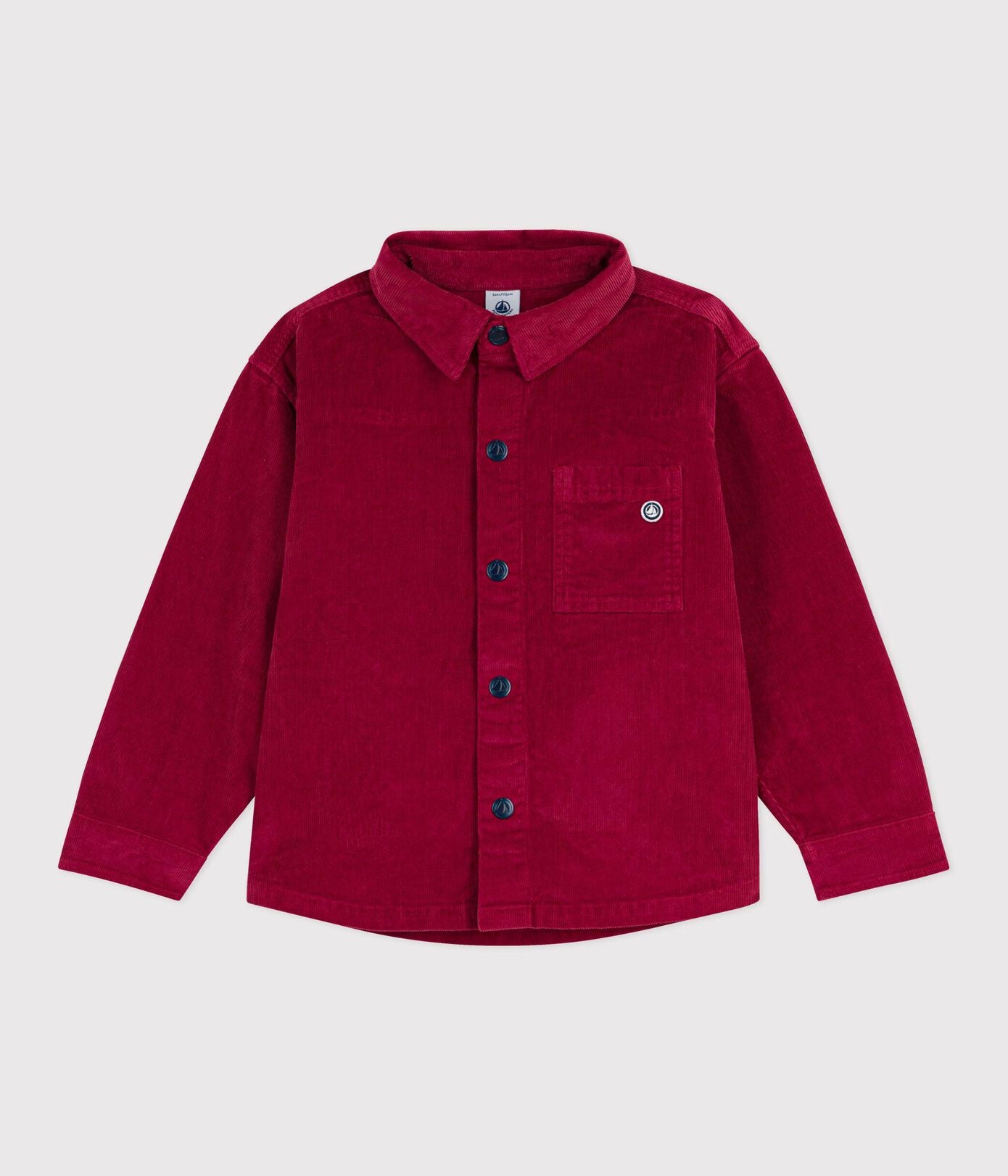PB-TB036 - Petit Bateau Cotton Velvet Shirt