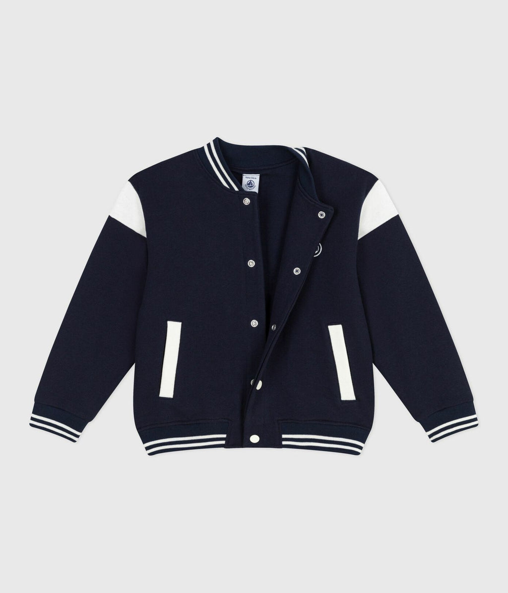 PB-TB021 - Petit Bateau Cotton teddy-style jacket for boys
