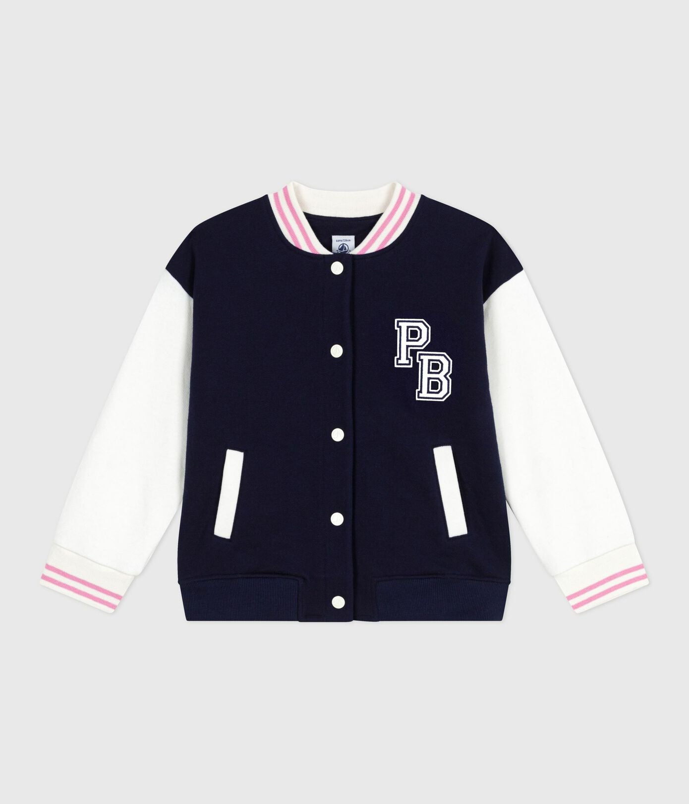 PB-TG032 - Petit Bateau Girls Teddy Jacket