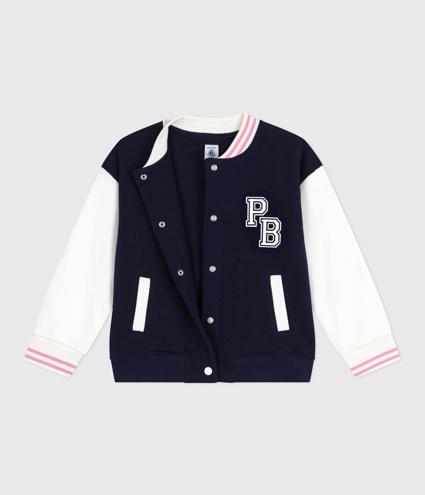 PB-TG032 - Petit Bateau Girls Teddy Jacket