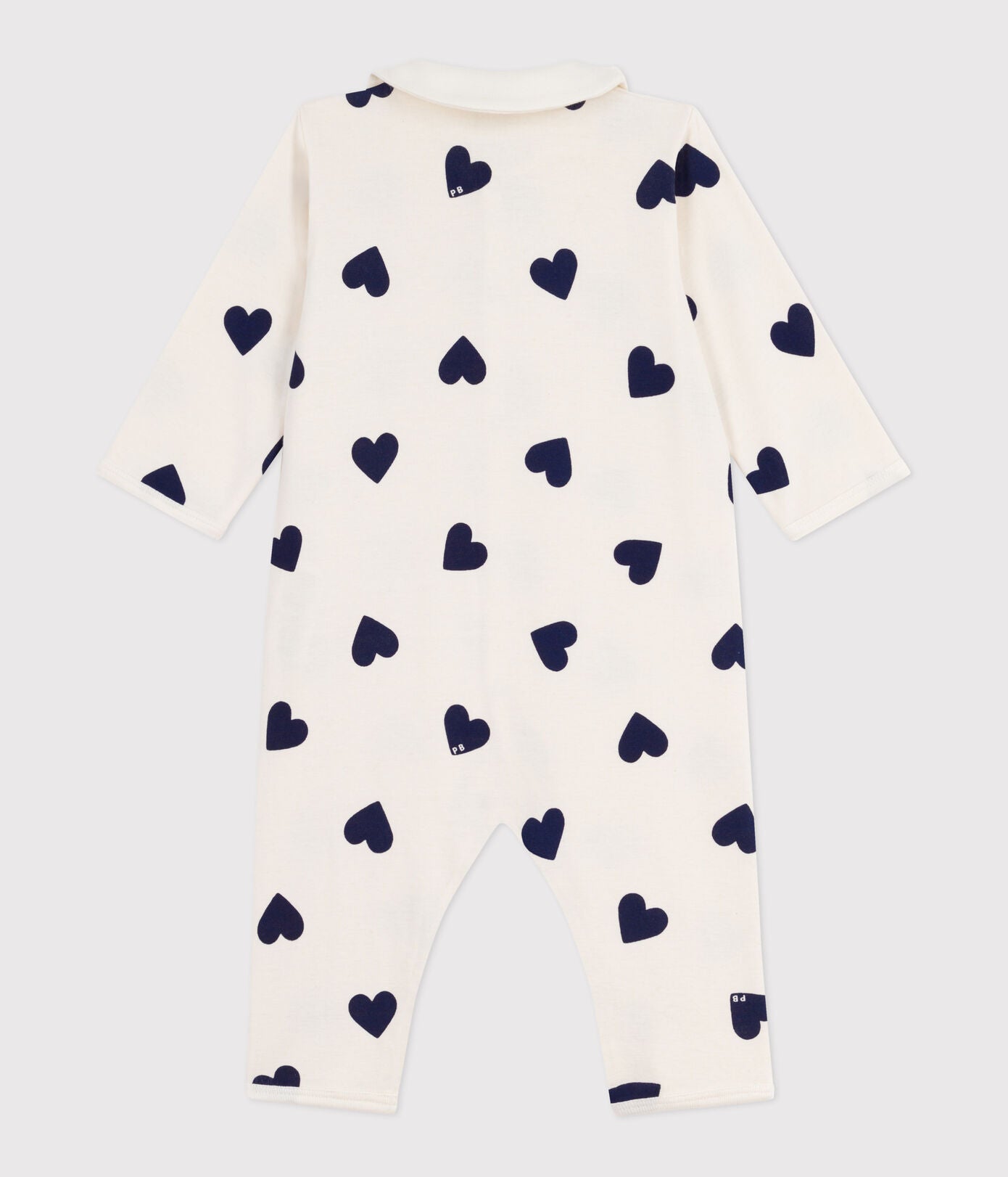 PB-NG036 - Petit Bateau Baby pyjamas without feet in cotton
