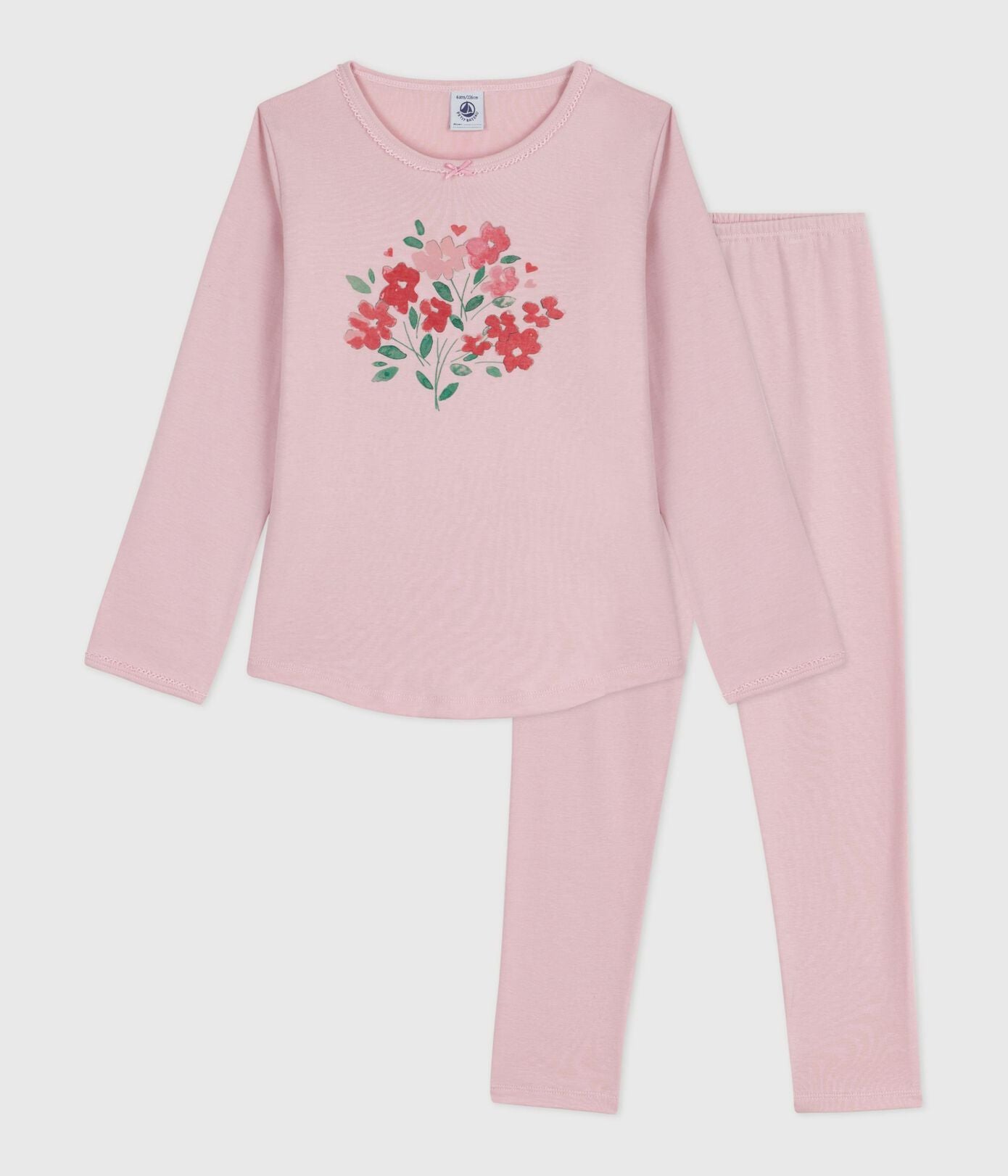 PB-TG030 - Petit Bateau Girls pyjamas - In / Cotone / Joli