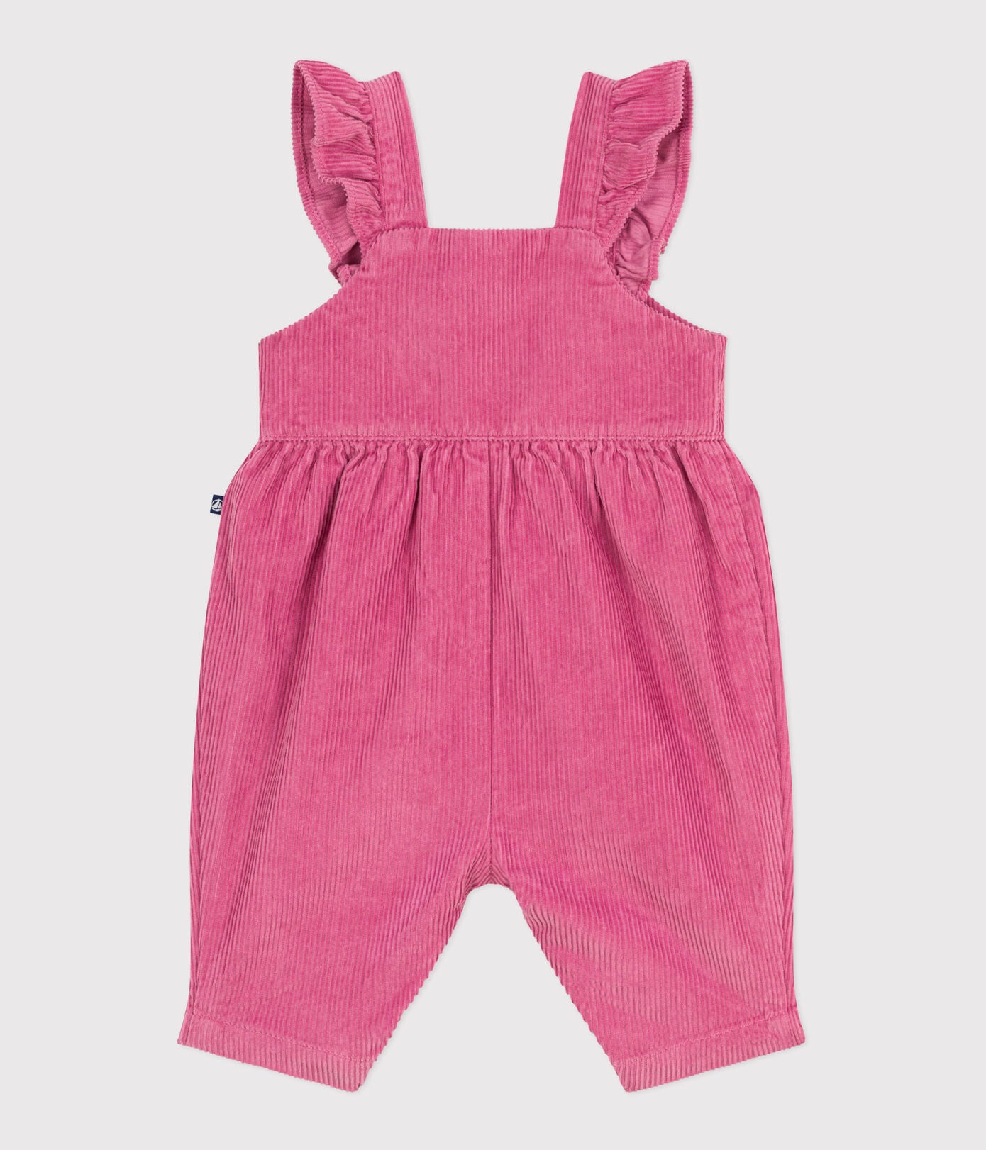 PB-NG038 - Petit Bateau Baby Dungarees - Boudoir
