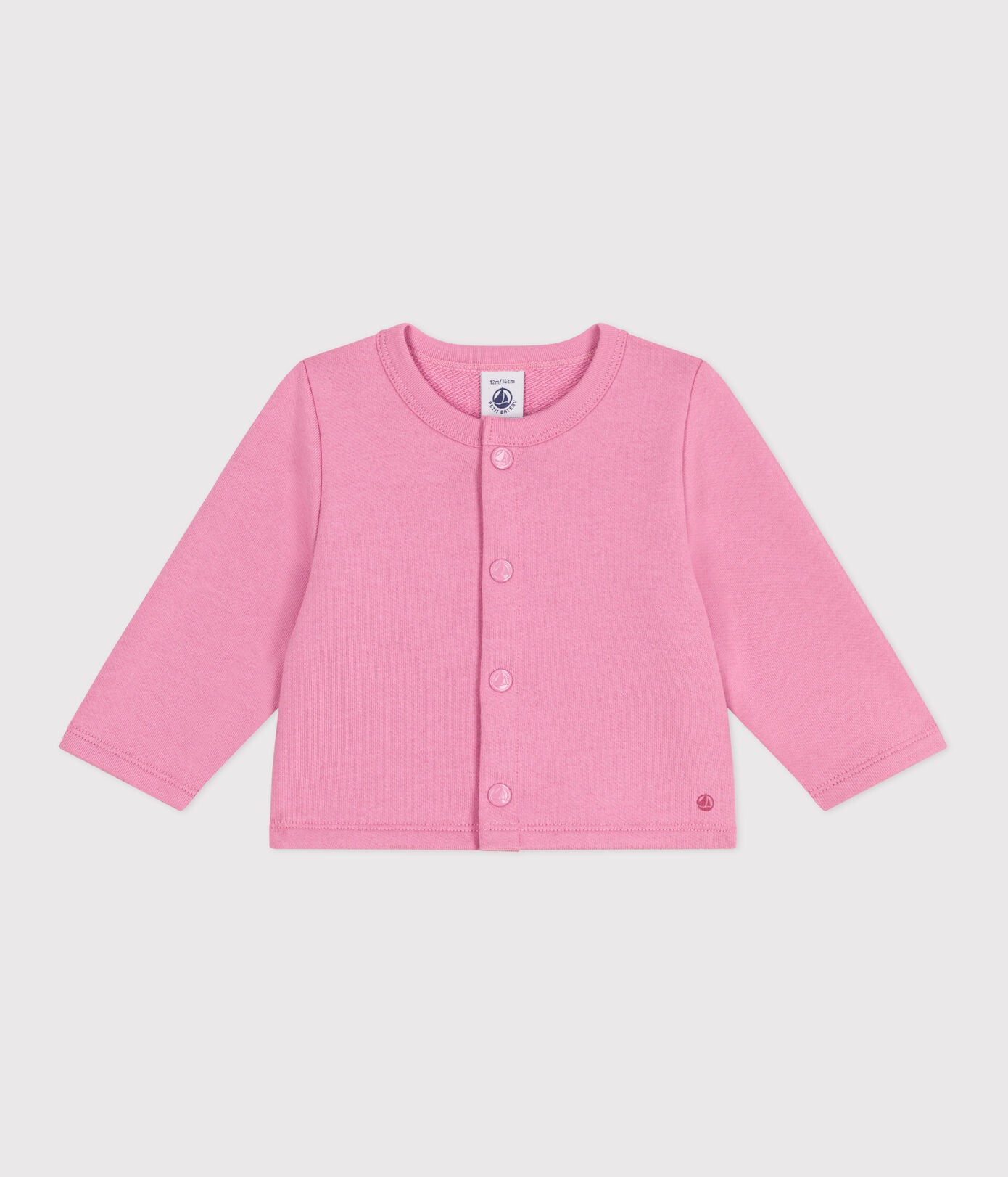 PB-NG019 - Petit Bateau Cotton cardigan for baby