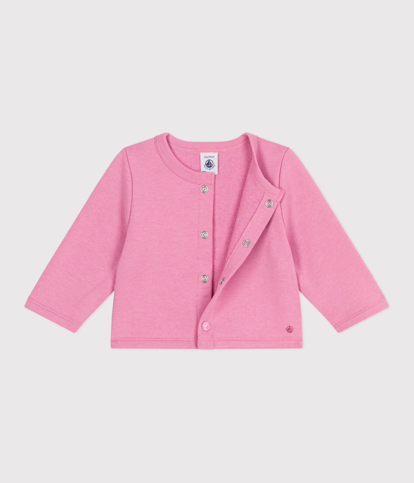 PB-NG019 - Petit Bateau Cotton cardigan for baby
