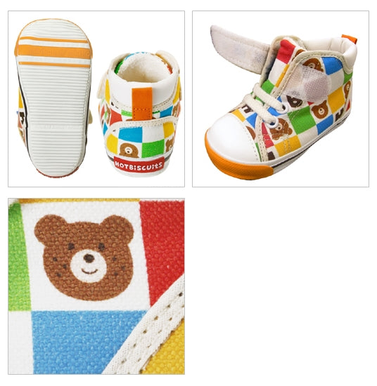 MK-NB036 - Hot Biscuit Checked Shoes