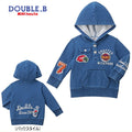 Double B - More than off! Patch & Embroidery Sweatshirt, Made in Japan, Kids Boys, - 110-120cm
