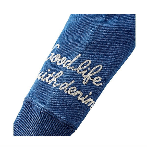 Double B - More than off! Patch & Embroidery Sweatshirt, Made in Japan, Kids Boys, - 110-120cm