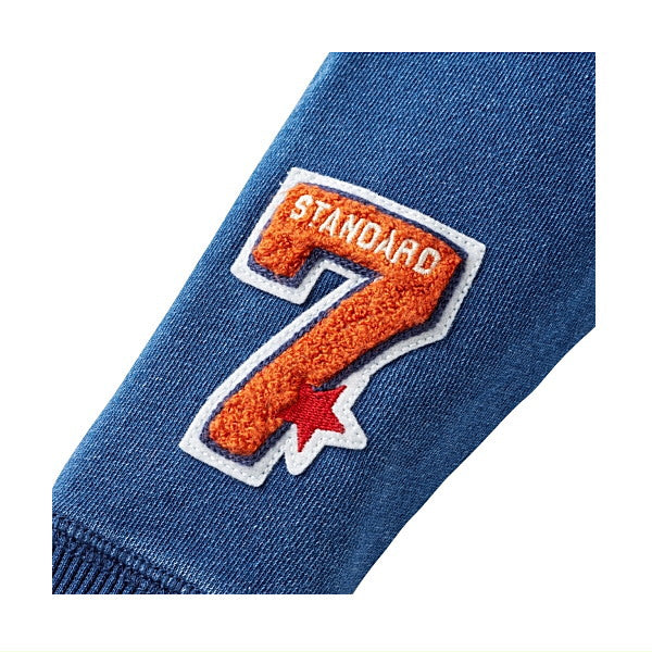 Double B - More than off! Patch & Embroidery Sweatshirt, Made in Japan, Kids Boys, - 110-120cm