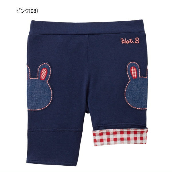 MK-NB156 - Hot Biscuits 6分褲 (Bunny - Red)