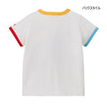 Hot Biscuit - Short-Sleeved T-Shirt GOOD SMILES Beans-kun & Cabbit-chan Boys Girls Kids Baby - 80-120cm