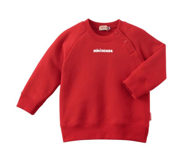 MK-NB219 - Mikihouse Logo Print Sweatshirt