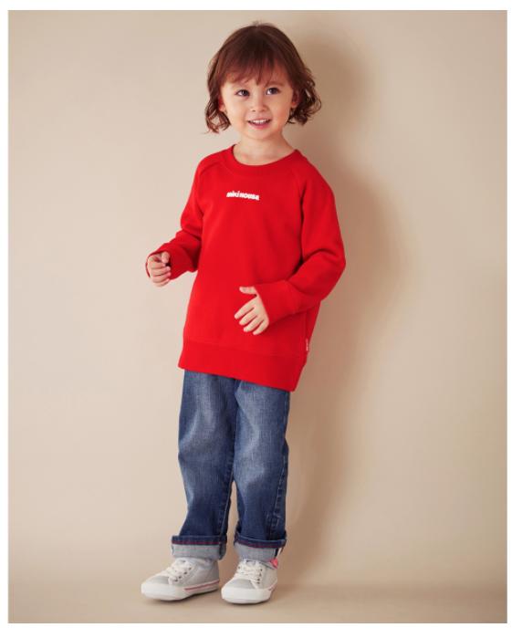 MK-NB219 - Mikihouse Logo Print Sweatshirt