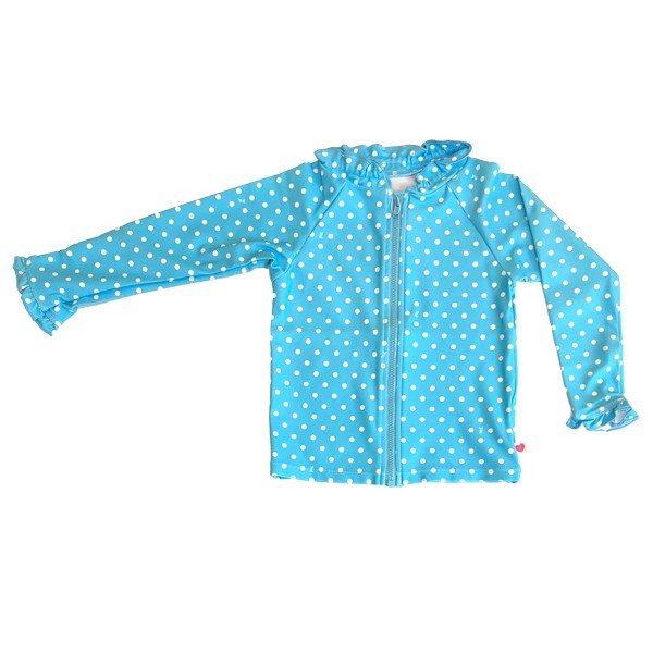 MIKI HOUSE UV Protection Dot Long-Sleeve Rashguard no-2812-a