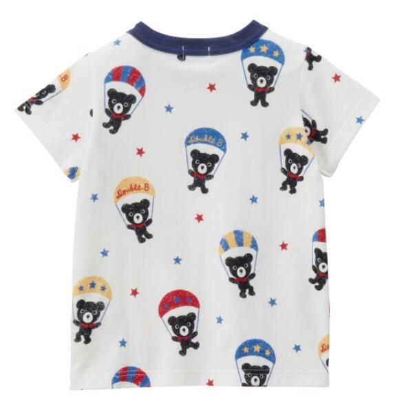 MIKI HOUSE Double B Made in Japan Short-Sleeve T-shirt no-2919