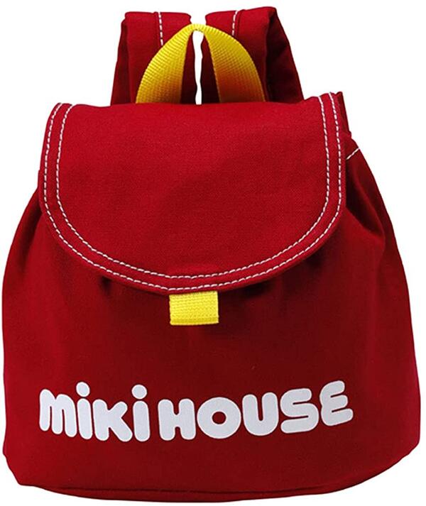 MIKI HOUSE Logo Made in Japan Backpack no-3025