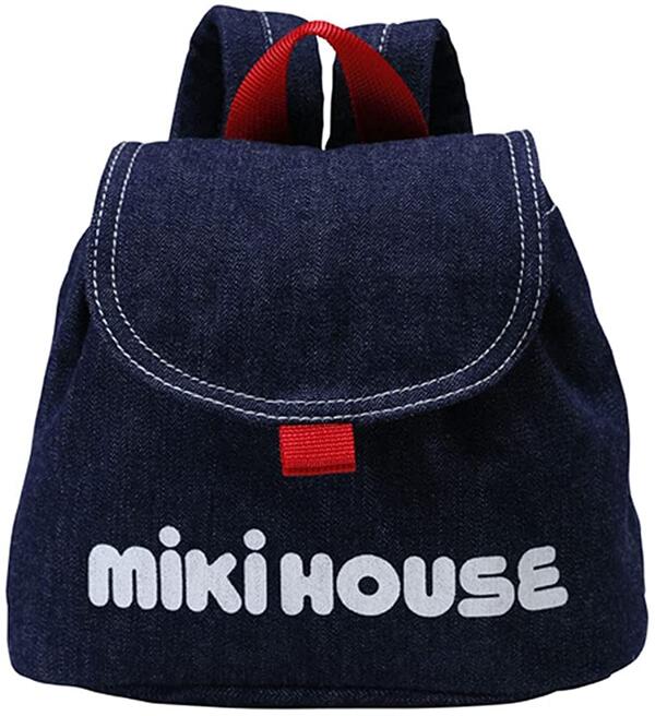 MIKI HOUSE Logo Made in Japan Backpack no-3025