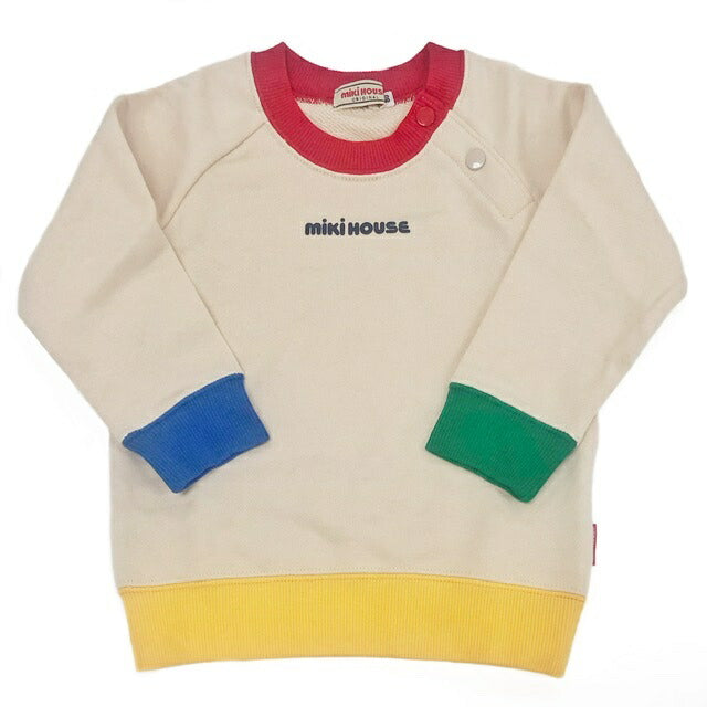 MIKI HOUSE Logo Print Sweatshirt no-2650