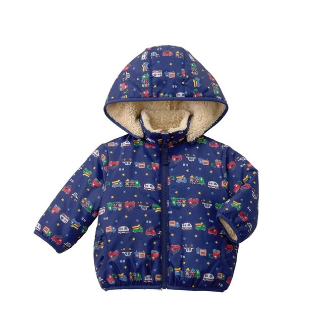 MIKI HOUSE Hot Biscuits Floral Jacket no-3082