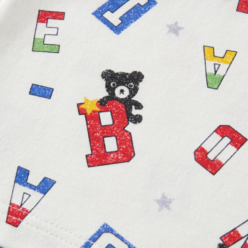 MIKI HOUSE Double B Bear Short-Sleeve T-shirt no-3096-a