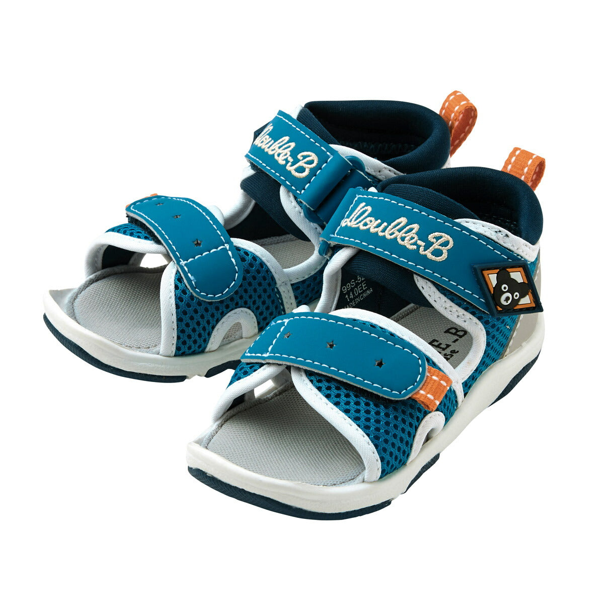 MK-NB206 - Double B Blue Sandals (13.5-15cm)