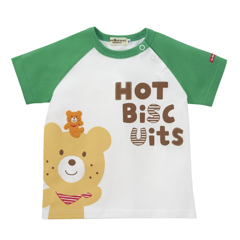 MIKI HOUSE Hot Biscuits Short-Sleeve T-shirt no-3142