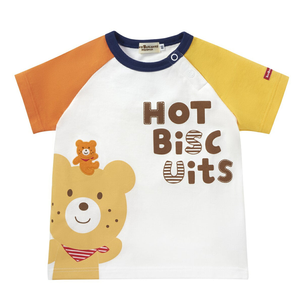 MIKI HOUSE Hot Biscuits Short-Sleeve T-shirt no-3142