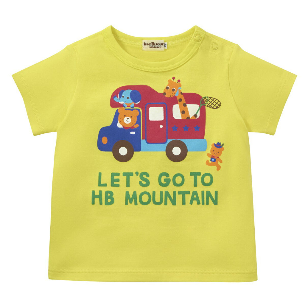 MIKI HOUSE Hot Biscuits Short-Sleeve T-shirt no-3144