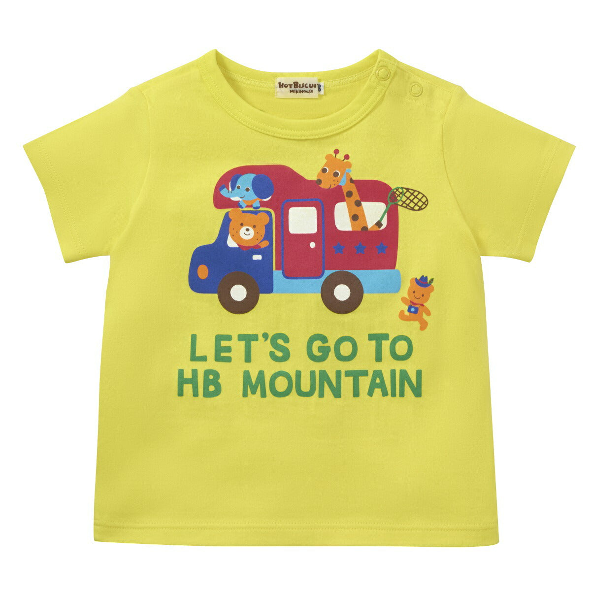 MIKI HOUSE Hot Biscuits Short-Sleeve T-shirt no-3144
