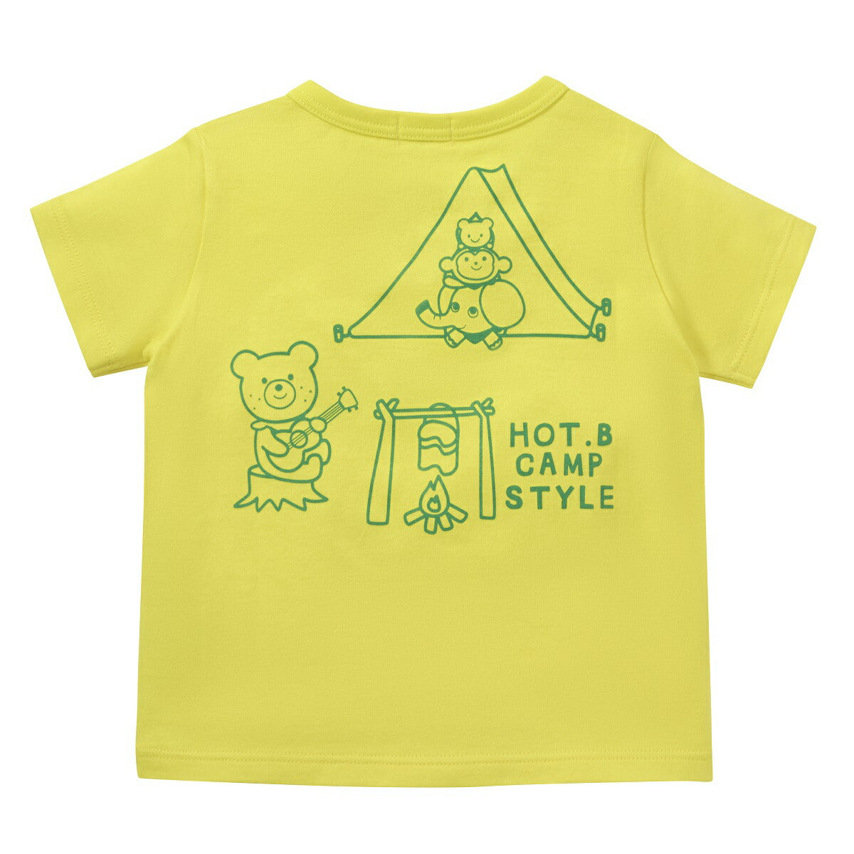 MIKI HOUSE Hot Biscuits Short-Sleeve T-shirt no-3144