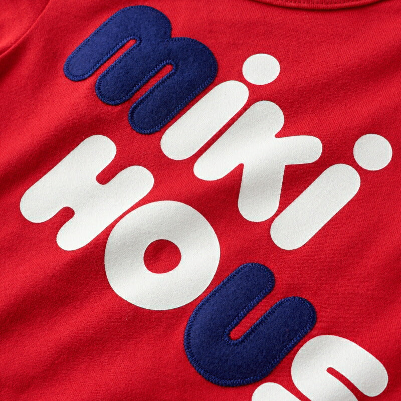 MIKI HOUSE Logo Long-Sleeve T-shirt no-3153