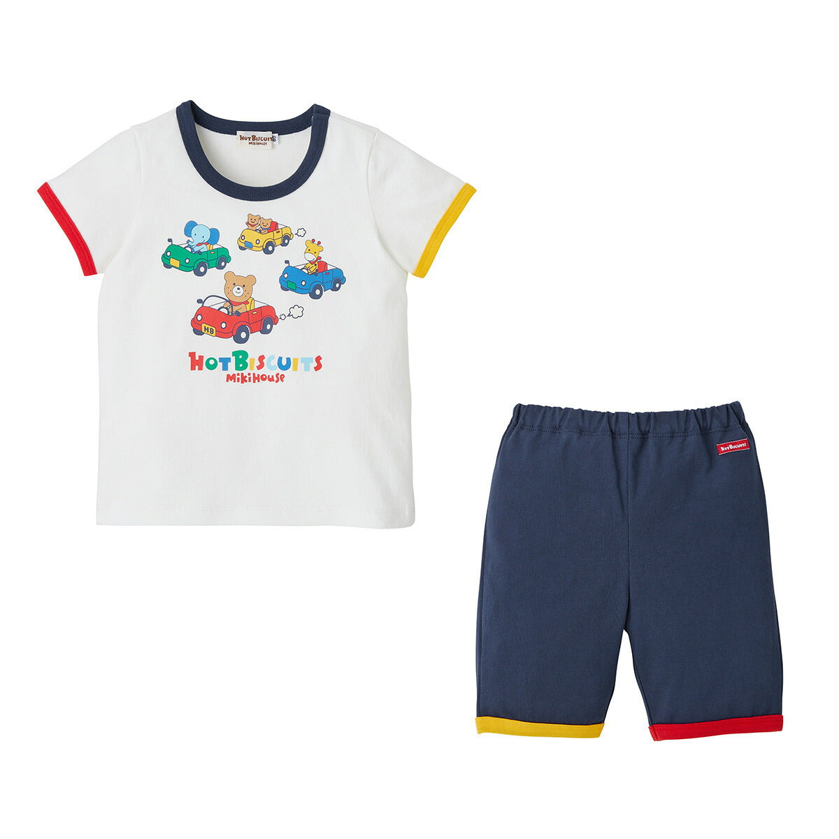 MIKI HOUSE Hot Biscuits Pajamas no-3216