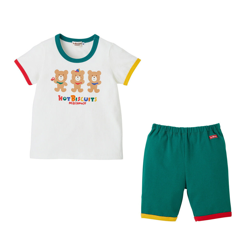 MIKI HOUSE Hot Biscuits Pajamas no-3216