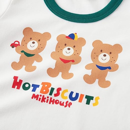 MIKI HOUSE Hot Biscuits Pajamas no-3216