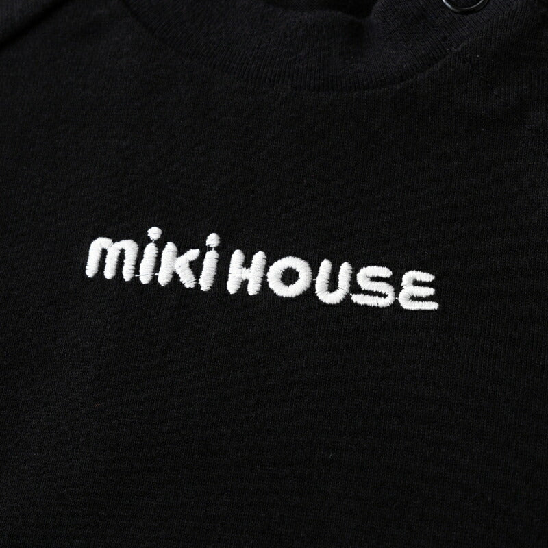 MIKI HOUSE Back Logo Made in Japan Short-Sleeve T-shirt no-3234
