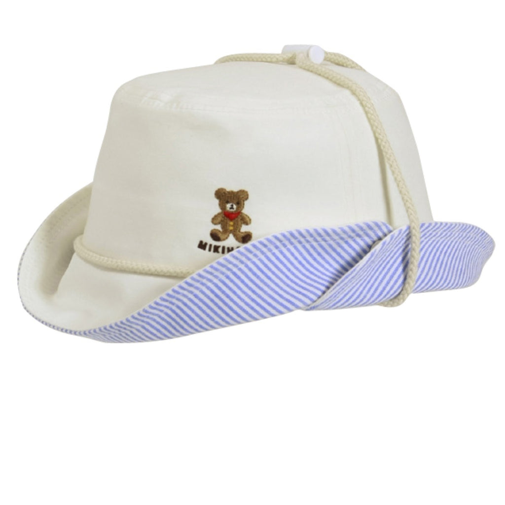MIKI HOUSE UV Protection Bear Hat no-3247