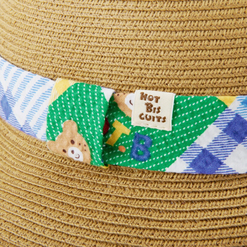 MIKI HOUSE Hot Biscuits UV Protection Hat no-3248