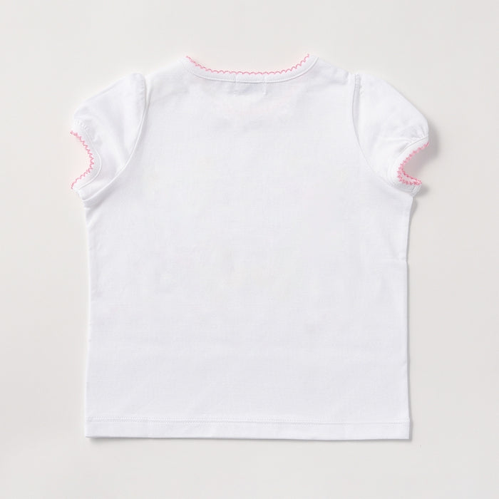 MIKI HOUSE Bunny Made in Japan Short-Sleeve T-shirt no-3251