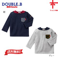 MIKI HOUSE Double B Denim Long-Sleeve T-shirt no-3282