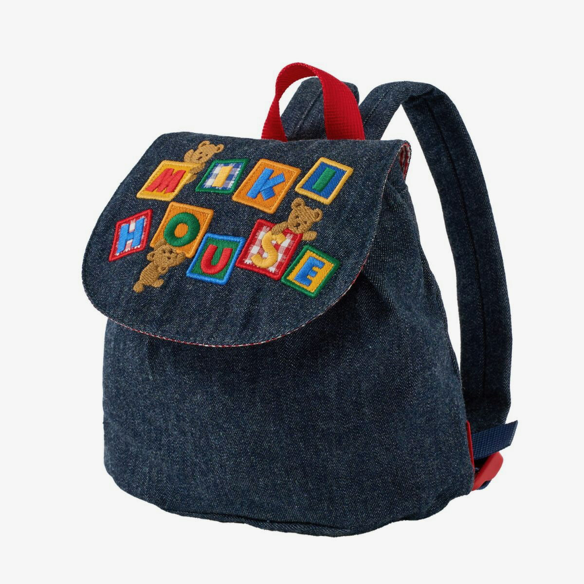 MIKI HOUSE Bear Made in Japan Backpack no-3225