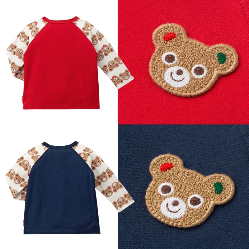 MK-NB014 - Mikihouse Bear Tshirt