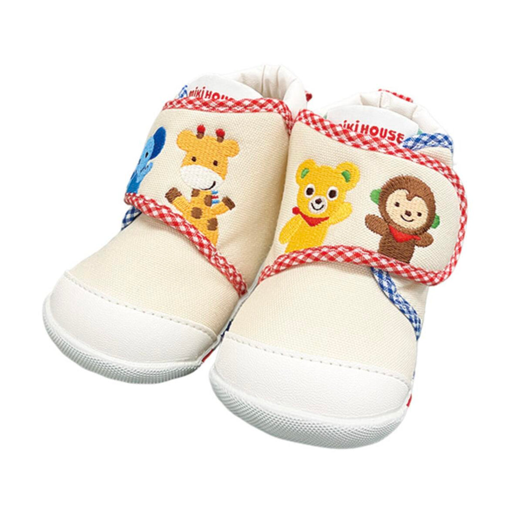 MK-NB215 - Mikihouse 特別款刺繡鞋 (11.5-13.5cm)