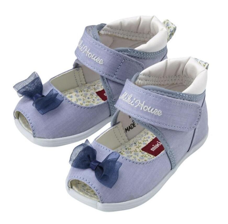 MK-NB211 - Mikihouse Blue Sandals (12.5-15cm)