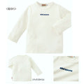 MK-NB095 - Mikihouse Logo Long Sleeves Tshirt (White)