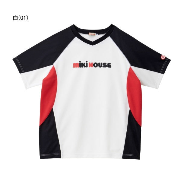 Mikihouse - 50%OFF Logo Short-Sleeved T-Shirt Made in Japan - M(165~175cm
