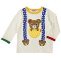 MK-NB085 - Mikihouse Long Sleeves Tshirt (White)