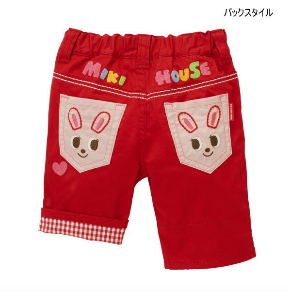 MK-NB132 - Mikihouse 7分褲 (Red)