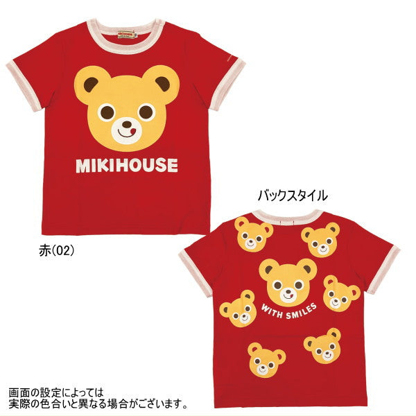 MK-NB063 - Mikihouse Bear Tshirt (Red)