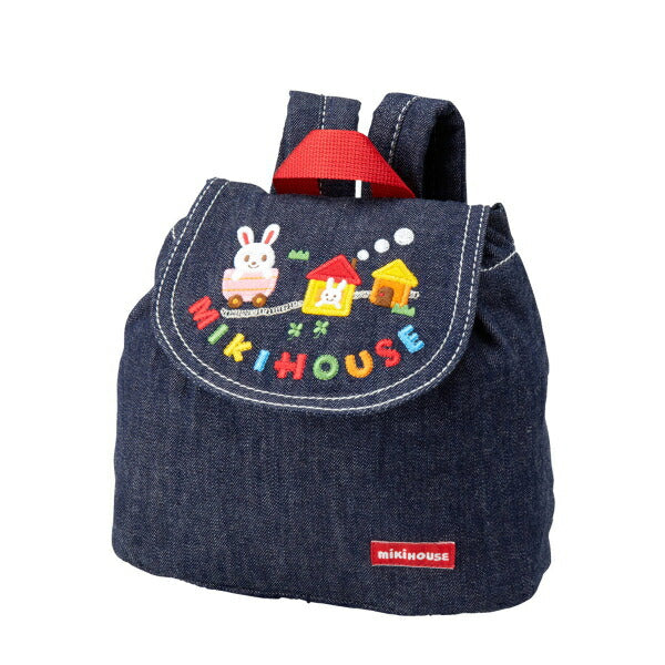 MIKI HOUSE Denim Made in Japan Backpack no-2876