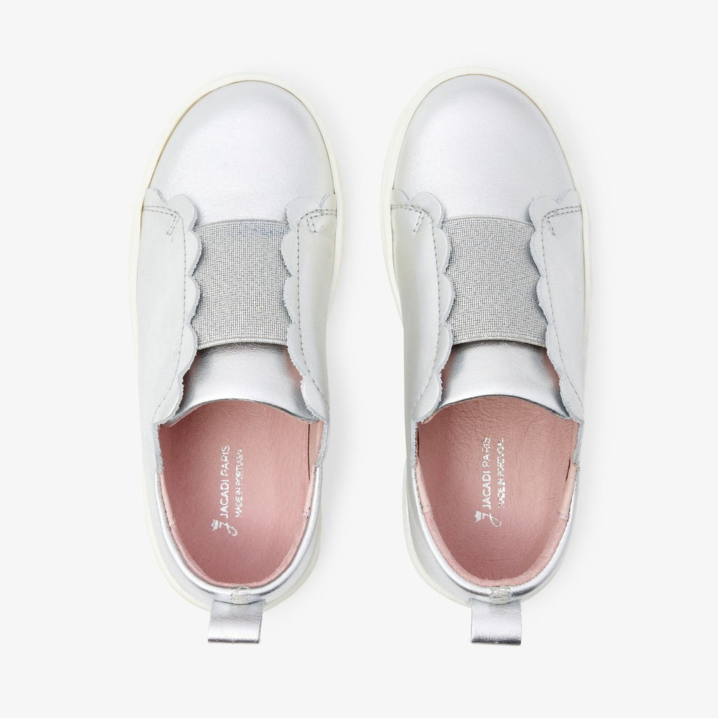 Shoes Ginnastica Elastiche Girl - Argento